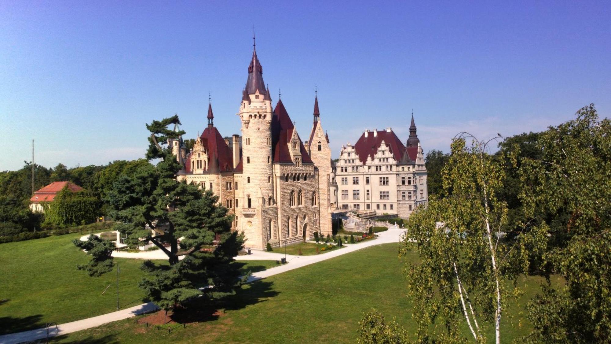 Moszna Zamek Hotel Bagian luar foto
